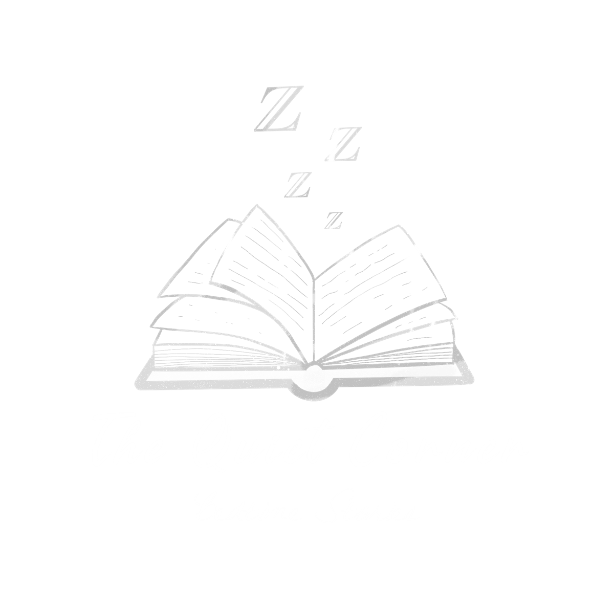 The Quiet Corner Bedtime Stories logo with an open book under a night sky